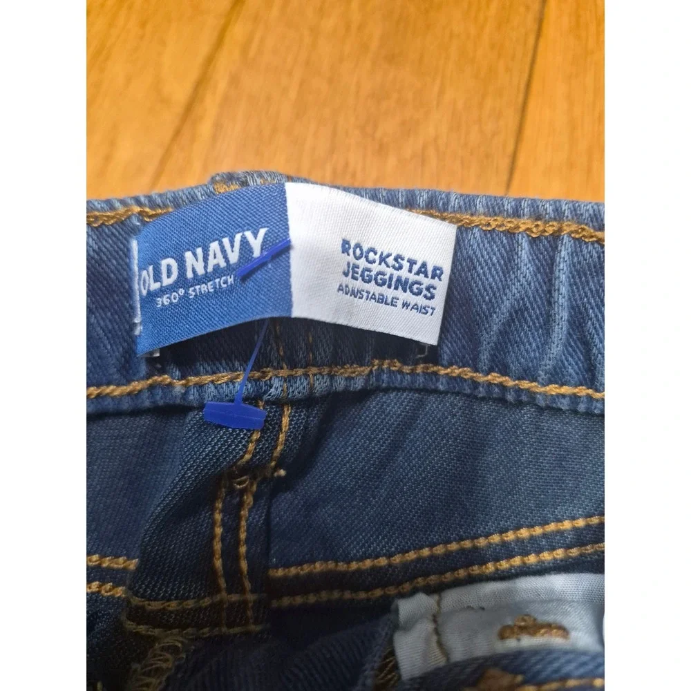 Old Navy Toddler Rockstar Jeggings Medium Wash Blue 360 Stretch 2T 785195-00-1